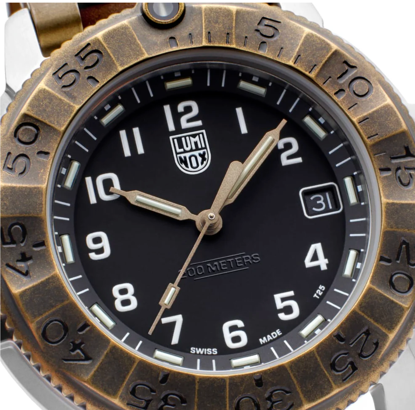 Luminox XL.1301.LG Adventure 43mm Swiss Quartz Sapphire Crystal 200M Men's Watch