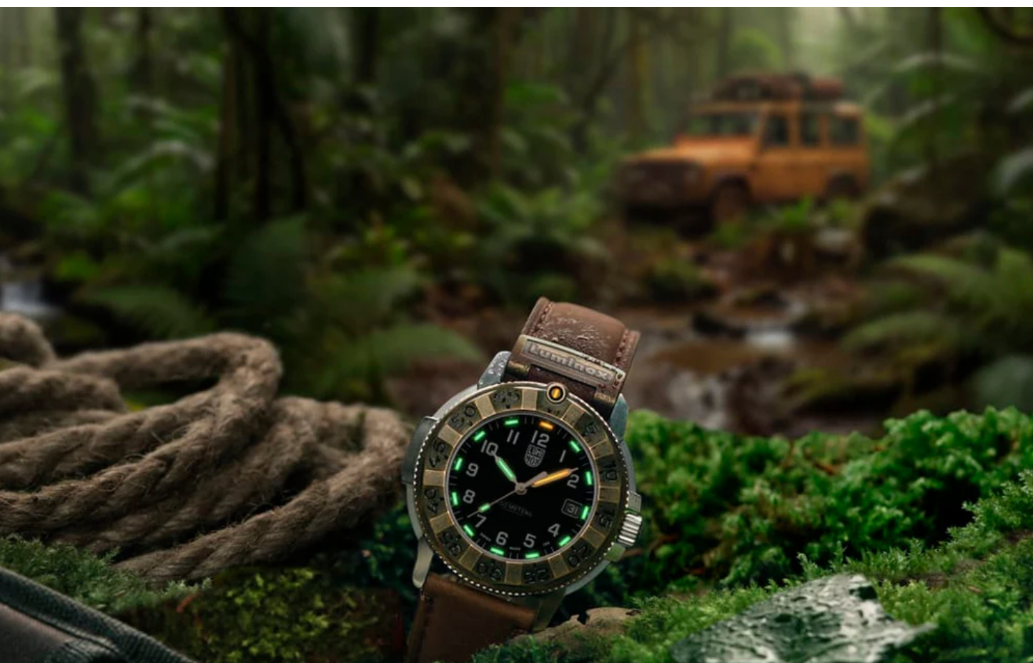 Luminox XL.1301.LG Adventure 43mm Swiss Quartz Sapphire Crystal 200M Men's Watch