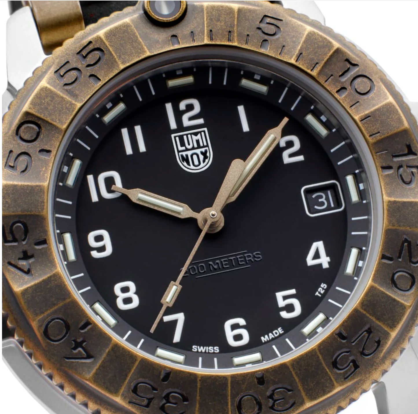 Luminox XL.1301 Adventure Watch 43mm Swiss Made Sapphire Crystal Military 200M