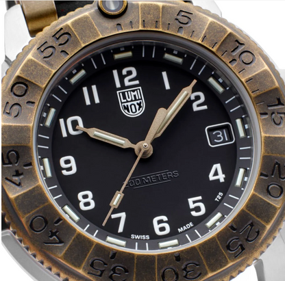 Luminox XL.1301 Adventure Watch 43mm Swiss Made Sapphire Crystal Military 200M