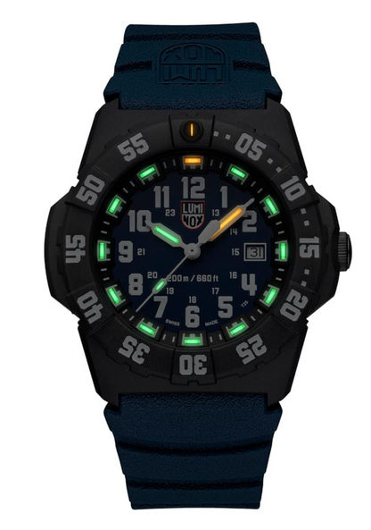 Luminox Navy SEAL 3550 Military Dive Watch 44mm Swiss Made Sapphire Crystal XS.3553