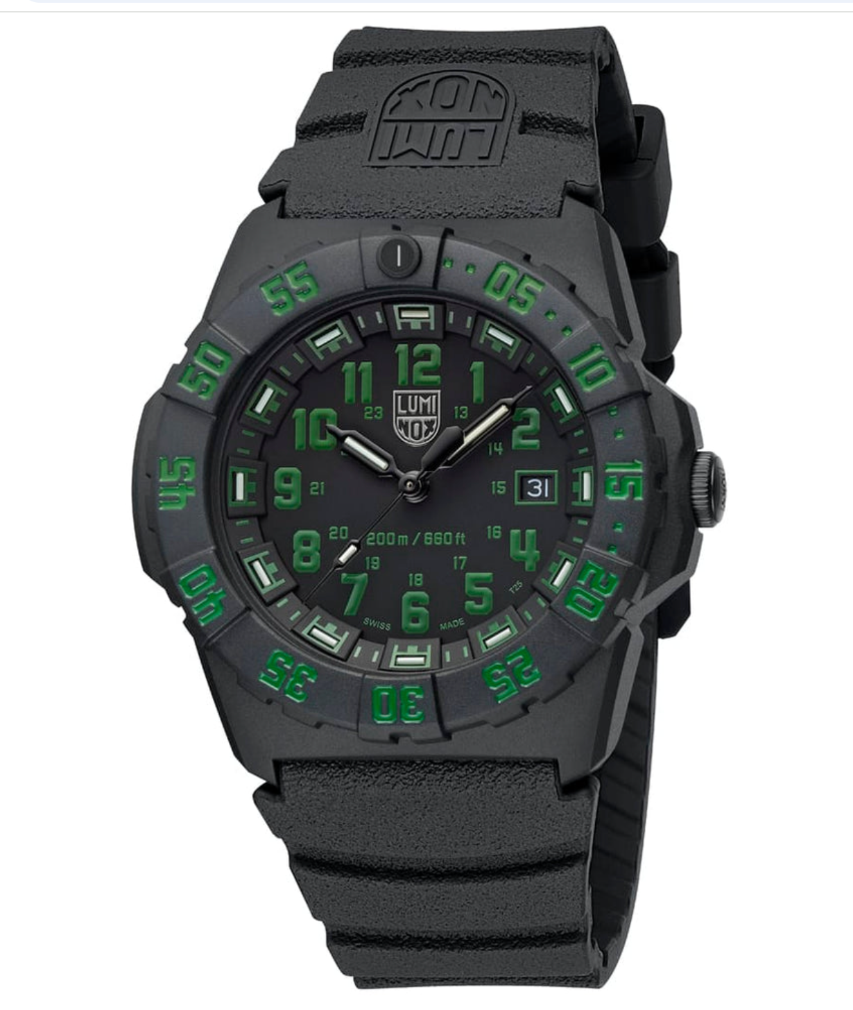 Luminox XS.3567 Navy SEAL 3550 44mm Swiss Made Quartz Sapphire Crystal Watch
