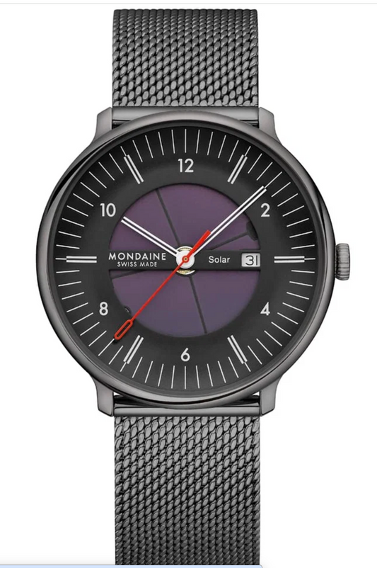 Mondaine Doppio Skeleton Solar Watch 41mm Swiss Made MLE.41921 Sapphire Crystal