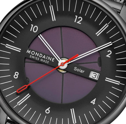 Mondaine Doppio Skeleton Solar Watch 41mm Swiss Made MLE.41921 Sapphire Crystal