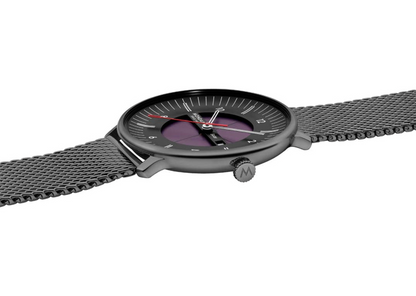Mondaine Doppio Skeleton Solar Watch 41mm Swiss Made MLE.41921 Sapphire Crystal