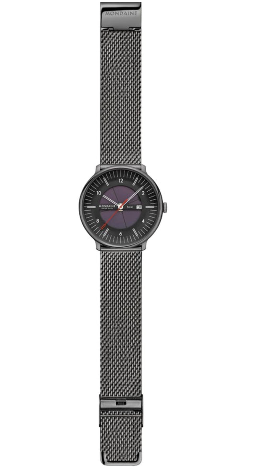 Mondaine Doppio Skeleton Solar Watch 41mm Swiss Made MLE.41921 Sapphire Crystal