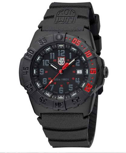 Luminox Navy SEAL 3550 44mm Military Dive Watch Swiss Made XS.3565 Sapphire Crystal