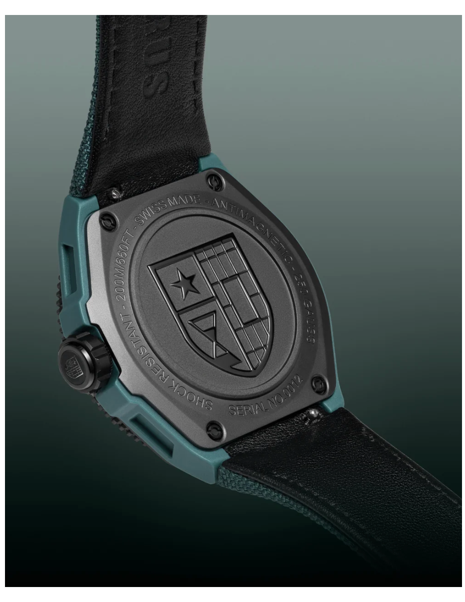 New BENRUS Type 3X Green GMT Automatic 42mm Carbon Titanium ETA 2893 Swiss Watch
