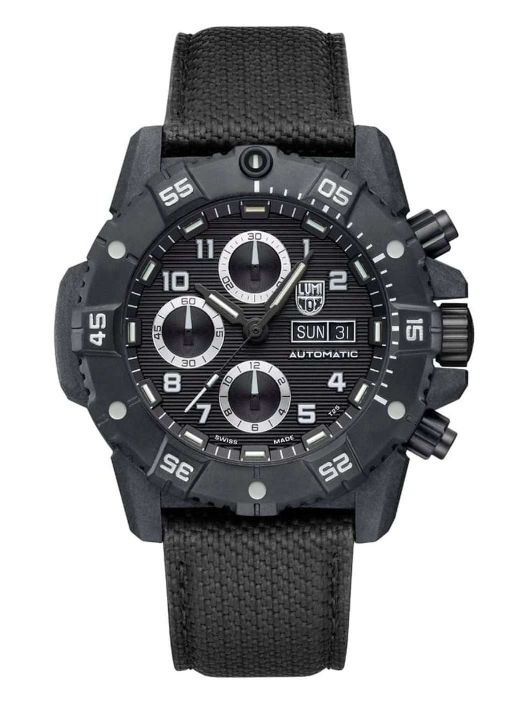 Luminox XS.3881 Master Carbon SEAL Automatic Chronograph 45mm Sapphire Crystal Swiss Men's Watch