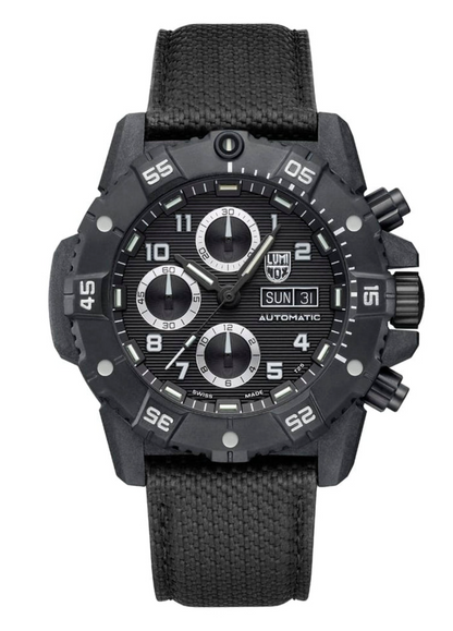 Luminox XS.3881 Master Carbon SEAL Automatic Chronograph 45mm Sapphire Crystal Swiss Men's Watch