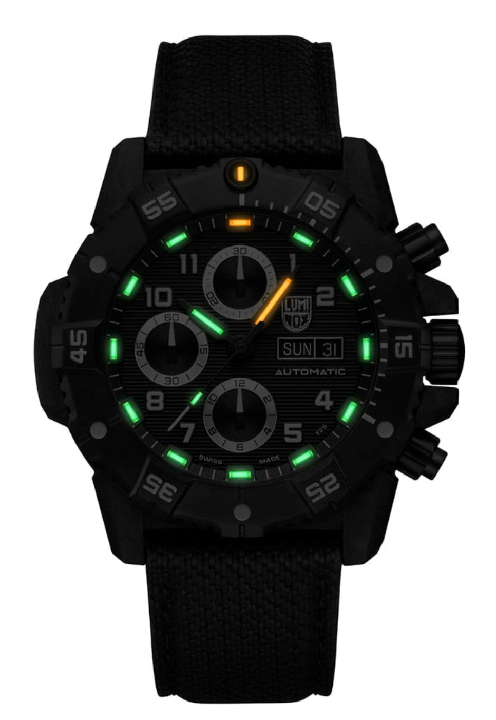 Luminox XS.3881 Master Carbon SEAL Automatic Chronograph 45mm Sapphire Crystal Swiss Men's Watch