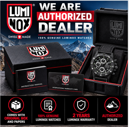 Luminox XS.3881 Master Carbon SEAL Automatic Chronograph 45mm Sapphire Crystal Swiss Men's Watch
