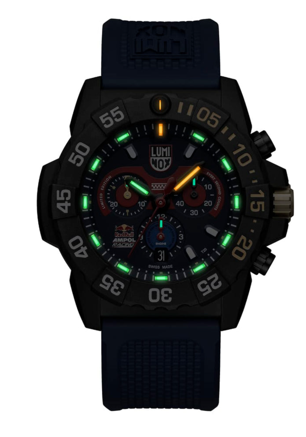 Luminox Red Bull Ampol Racing Limited Edition Swiss Made Chronograph XS.3581 Men's Watch
