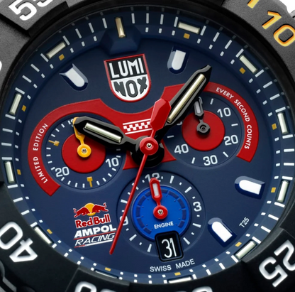 Luminox Red Bull Ampol Racing Limited Edition Swiss Made Chronograph XS.3581 Men's Watch