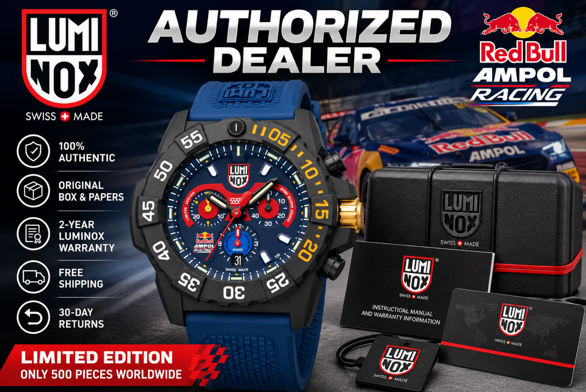 Luminox Red Bull Ampol Racing Limited Edition Swiss Made Chronograph XS.3581 Men's Watch