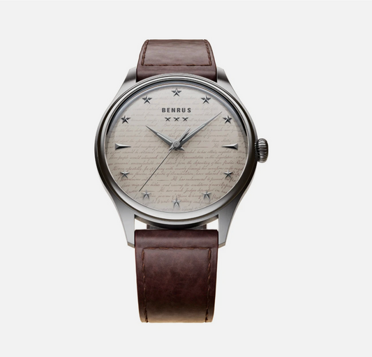 New BENRUS 250th Anniversary 39.5mm Swiss ETA 2892 Automatic Limited Edition Watch