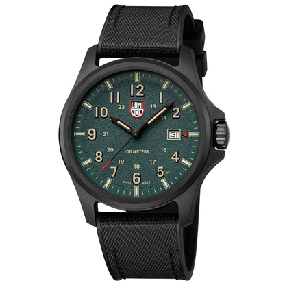 Luminox Atacama Field 1977 Swiss Made Tactical Watch Green Dial, 45mm CARBONOX™ Case XL.1977