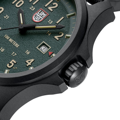Luminox Atacama Field 1977 Swiss Made Tactical Watch Green Dial, 45mm CARBONOX™ Case XL.1977