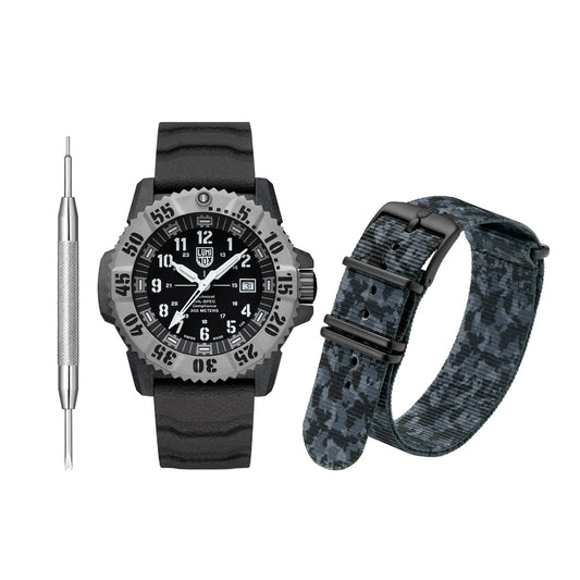 Luminox XL.3351.1.SET MIL-SPEC Military Carbonox 46 mm Rubber Quartz Men's Watch
